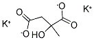 (+/-)-2-HYDROXY-2-METHYLSUCCINIC ACIDDIPOTASSIUM SALT Struktur