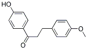 4'-HYDROXY-4-METHOXYDIHYDROCHALCONE Struktur