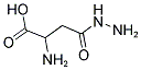 2-AMINO-3-HYDRAZINOCARBONYL-PROPIONIC ACID Struktur