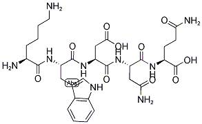 DYNORPHIN A (13-17), PORCINE Struktur