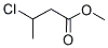 METHYL-DL-3-CHLOROBUTYRATE Struktur