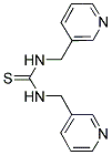 1,3-BIS-PYRIDIN-3-YLMETHYL-THIOUREA Struktur