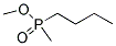 METHYL METHYL-N-BUTYLPHOSPHINATE Struktur
