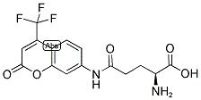 L-GAMMA-GLU-7-AMINO-4-TRIFLUORO-METHYLCOUMARIN Struktur