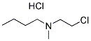 2-(N-METHYL-N-BUTYLAMINO)ETHYL CHLORIDEHYDROCHLORIDE Struktur