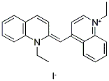 1,1'-DIETHYL-2,4'-CYANINE IODIDE Struktur