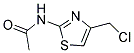 N-(4-CHLOROMETHYL-THIAZOL-2-YL)-ACETAMIDE Struktur