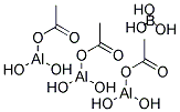 ALUMINUM ACETATE, BASIC BORIC ACID ADDUCT Struktur