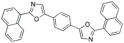 1,4-BIS-(1-NAPHTHYLOXAZOLYL)BENZENE Struktur