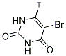 5-BROMOURACIL, [6-3H]- Struktur