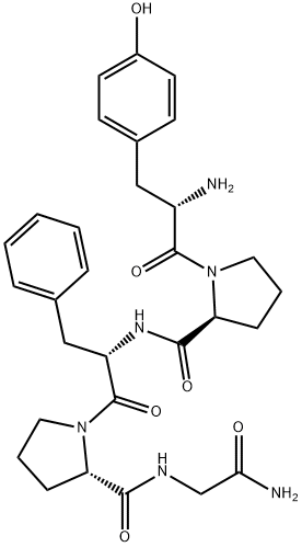 TYR-PRO-PHE-PRO-GLY-NH2 結(jié)構(gòu)式