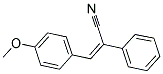 1-CYANO-1-PHENYL-2-(4-METHOXY-PHENYL)ETHYLENE Struktur