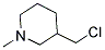 3-CHLOROMETHYL-1-METHYLPIPERIDINE Struktur