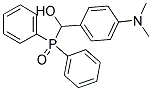 [4-(DIMETHYLAMINO)PHENYL](DIPHENYLPHOSPHORYL)METHANOL Struktur