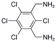 2,4,5,6-TETRACHLORO-M-XYLENEDIAMINE Struktur