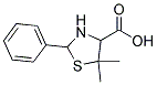 5,5-DIMETHYL-2-PHENYL-1,3-THIAZOLIDINE-4-CARBOXYLIC ACID Struktur