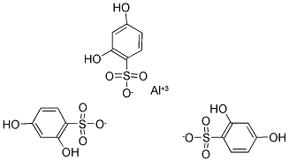 ALUMINUM DIHYDROXYPHENOLSULFONATE Struktur