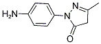 2-(4-AMINO-PHENYL)-5-METHYL-2,4-DIHYDRO-PYRAZOL-3-ONE Struktur