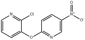 2-CHLORO-3-[(5-NITRO-2-PYRIDYL)OXY]PYRIDINE Struktur