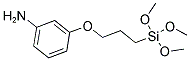 3-(3-AMINOPHENOXY)PROPYLTRIMETHOXYSILANE Struktur