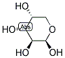 BETA-D-(-)-ARABINOSE Struktur