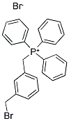 3-(BROMOMETHYL)BENZYLTRIPHENYLPHOSPHONIUM BROMIDE Struktur