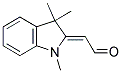 (1,3,3-TRIMETHYL-1,3-DIHYDRO-INDOL-2-YLIDENE)-ACETALDEHYDE Struktur