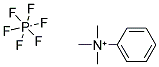 N-PHENYL-N,N,N-TRIMETHYLAMMONIUM HEXAFLUOROPHOSPHATE Struktur