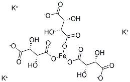 FERRIC POTASSIUM TARTRATE Struktur