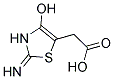 4-HYDROXY-2-IMINO-4-THIAZOLINE-5-ACETIC ACID Struktur