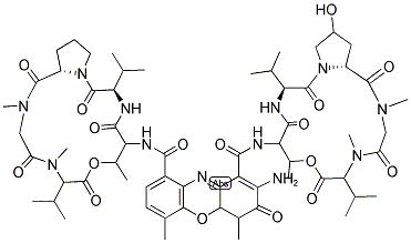 ACTINOMYCIN I Struktur