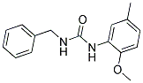 1-BENZYL-3-(2-METHOXY-5-METHYLPHENYL)UREA Struktur