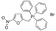 [(5-NITRO-2-FURYL)METHYL](TRIPHENYL)PHOSPHONIUM BROMIDE Struktur