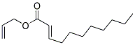 ALLYL 2-UNDECYLENATE Struktur
