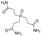 TRIS(2-CARBAMOYLETHYL)PHOSPHINE OXIDE Struktur