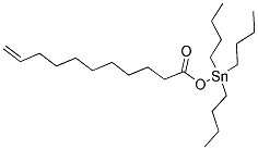 TRIBUTYLTIN 10-UNDECENOATE Struktur