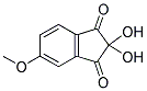 2,2-DIHYDROXY-5-METHOXY-1,3-INDANDIONE HYDRATE Struktur