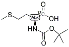 L-METHIONINE-1-13C, N-T-BOC DERIVATIVE Struktur