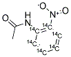 2-NITROACETANILIDE, [RING-14C(U)] Struktur