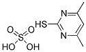 2-MERCAPTO-4,6-DIMETHYLPYRIMIDINE SULFATE Struktur