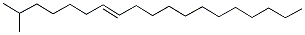 2-METHYL-7-NONADECENE Struktur