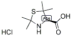 L-PENICILLAMINE-ACETONE ADDUCT HYDROCHLORIDE Struktur