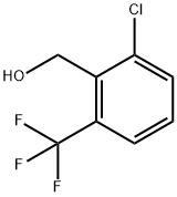 2-CHLORO-6-(TRIFLUOROMETHYL)BENZYL ALCOHOL Struktur