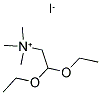 BETAINEALDEHYDE DIETHYLACETAL IODIDE Struktur