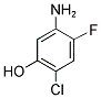 5-AMINO-2-CHLORO-4-FLUOROPHENOL Struktur