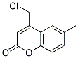 4-CHLOROMETHYL-6-METHYL-CHROMEN-2-ONE Struktur