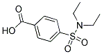 4-DIETHYLSULFAMOYL-BENZOIC ACID Struktur