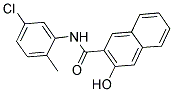 5'-CHLORO-3-HYDROXY-2'-METHYL-2-NAPHTHANILIDE Struktur