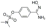 4-(N,N-DIMETHYLSULFAMOYLOXY)BENZAMIDOXIME Struktur