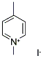 1,4-DIMETHYLPYRIDINIUM IODIDE Struktur